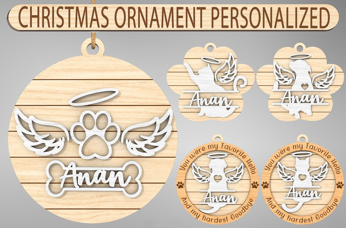 Christmas Laser Cut Files Bundle – Ornament, Countdown & Nativity SVG for Glowforge, xTool