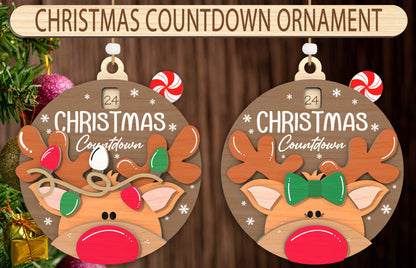 Christmas Laser Cut Files Bundle – Ornament, Countdown & Nativity SVG for Glowforge, xTool