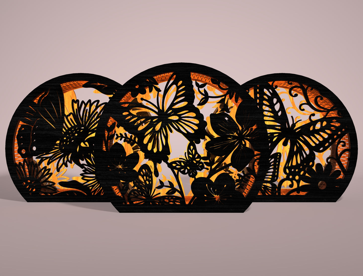Fairy Lantern SVG Bundle Laser Cut File for Glowforge and LightBurn