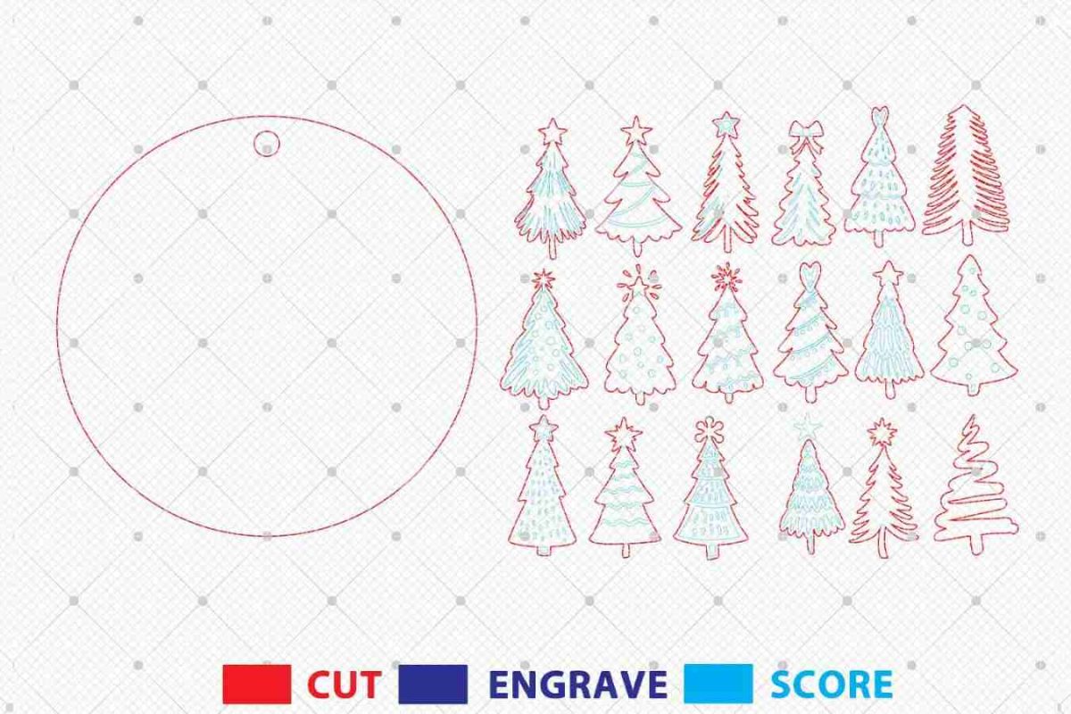 Personalized Christmas Family Ornament Svg - Image 3
