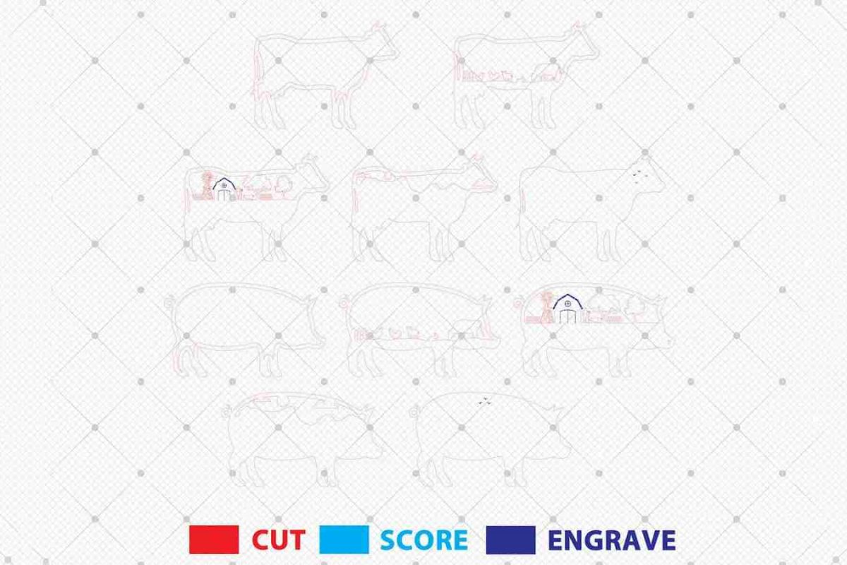Multilayer Animal Farm Cut Files Svg - Image 3