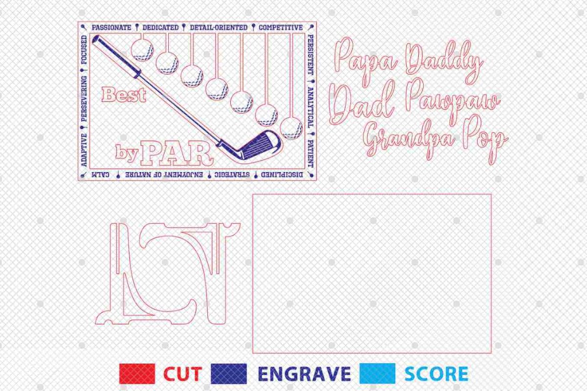 Personalized We scored Dad like you Sign SVG - Image 3